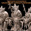 Avatars of War Goblin Webtumpa and Gnashbelly 32mm Miniatures