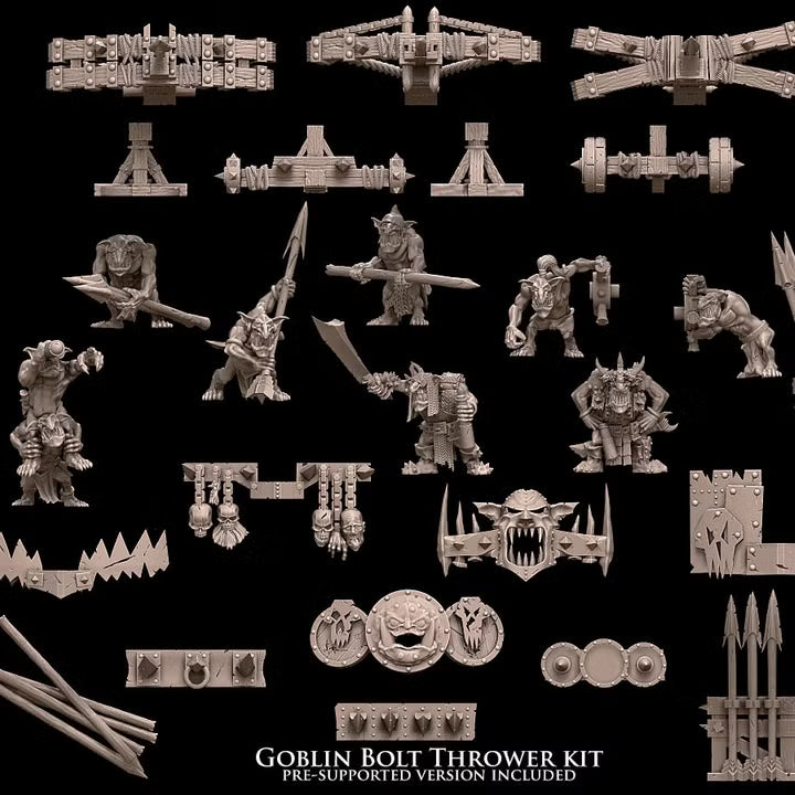 Goblin Bolt Thrower Kit Avatars of War 32mm Fantasy Miniatures