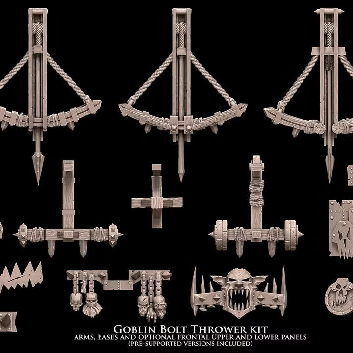 Goblin Bolt Thrower Kit Avatars of War 32mm Fantasy Miniatures