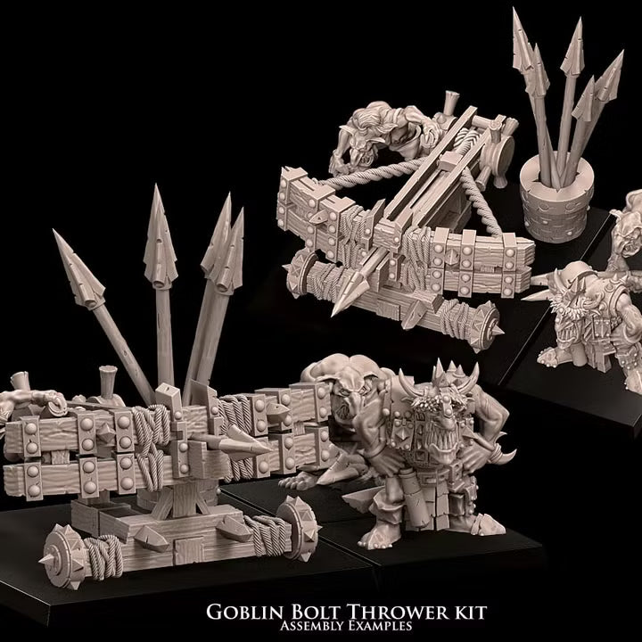 Goblin Bolt Thrower Kit Avatars of War 32mm Fantasy Miniatures