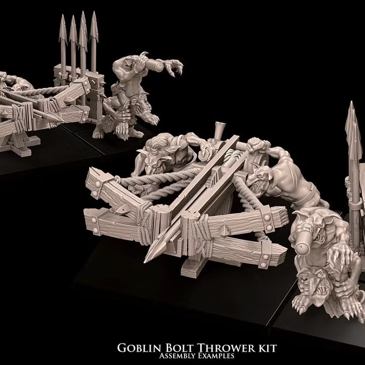 Goblin Bolt Thrower Kit Avatars of War 32mm Fantasy Miniatures