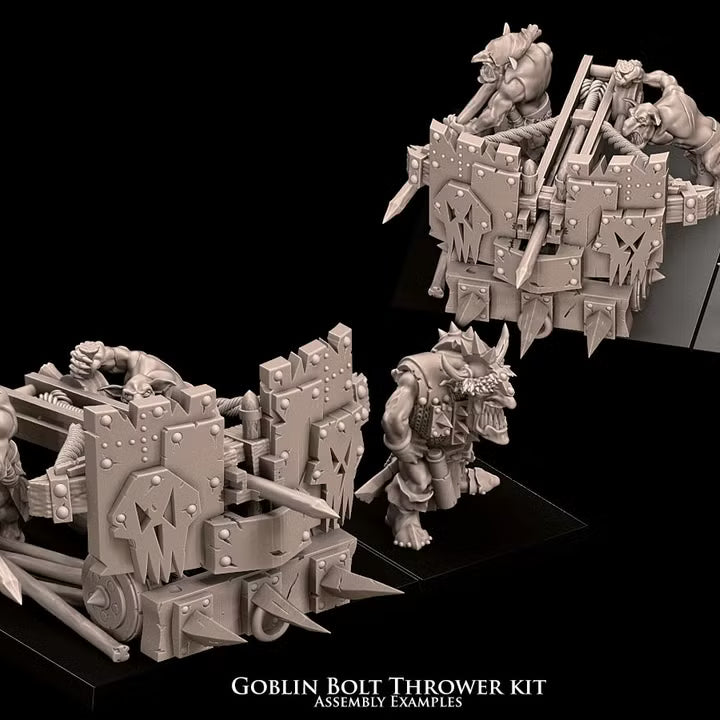 Goblin Bolt Thrower Kit Avatars of War 32mm Fantasy Miniatures