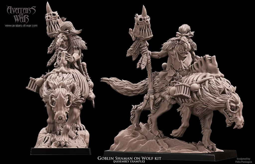 Avatars of War Goblin Sharman on Wolf