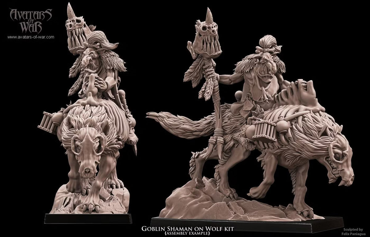 Avatars of War Goblin Sharman on Wolf