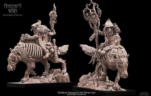 Avatars of War Goblin Sharman on Wolf