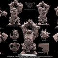 Avatars of War Black orc Warlord Gurkur Ironjaw