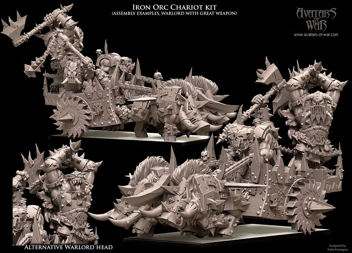 Avatars of War Iron Orc Chariot