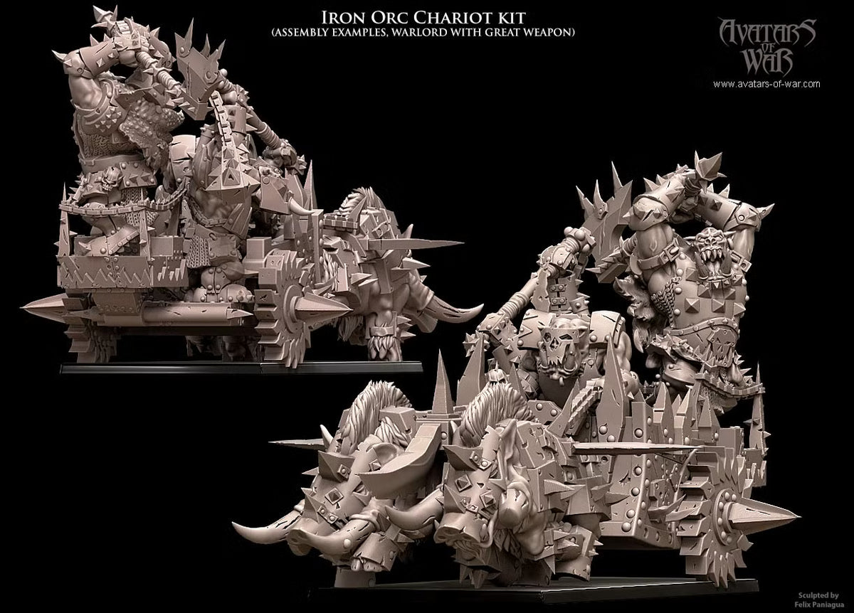 Avatars of War Iron Orc Chariot