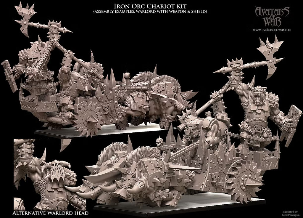 Avatars of War Iron Orc Chariot