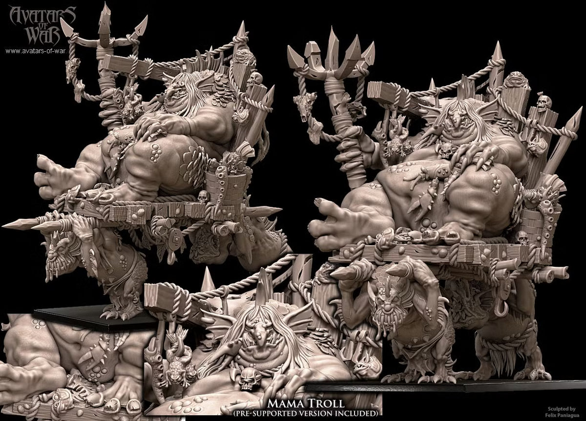 Avatars of War Mama Troll