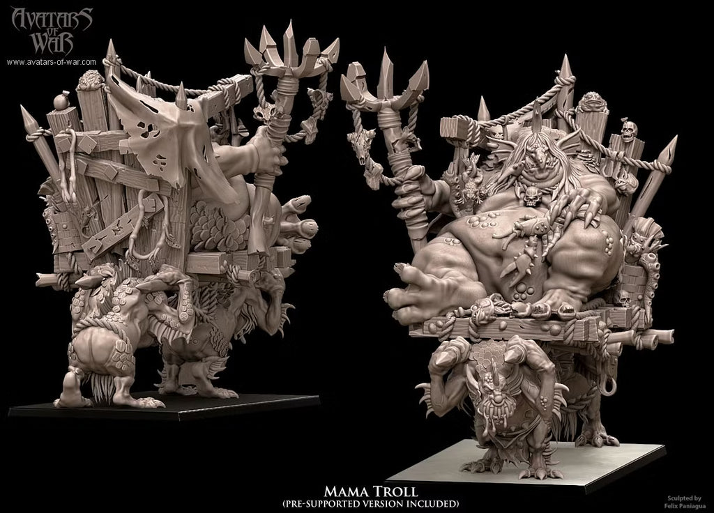 Avatars of War Mama Troll