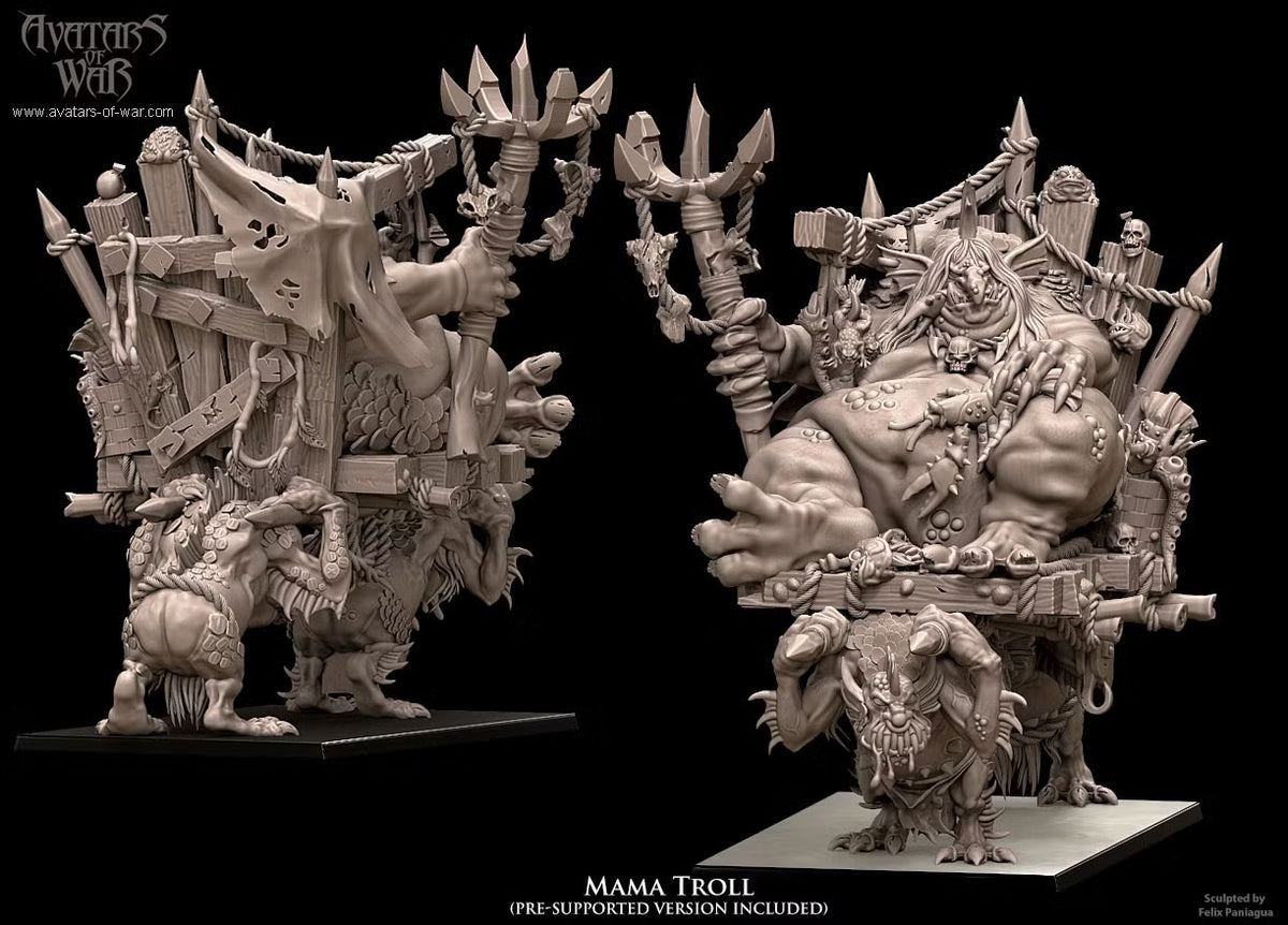 Avatars of War Mama Troll