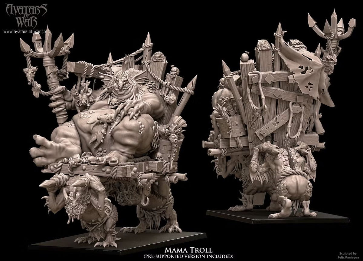 Avatars of War Mama Troll