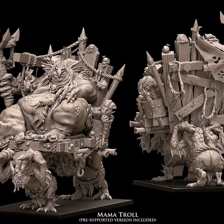 Mama Troll Avatars of War 32mm Scale fantasy Miniatures