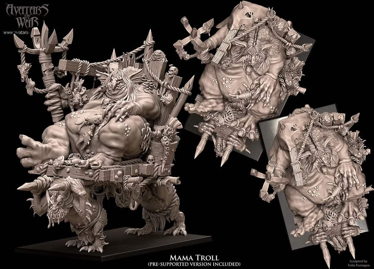 Avatars of War Mama Troll