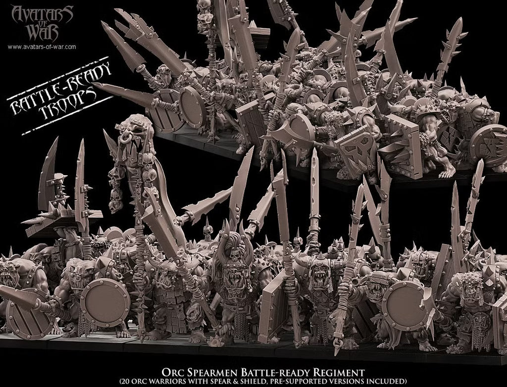 Avatars of War Orc Spearmen