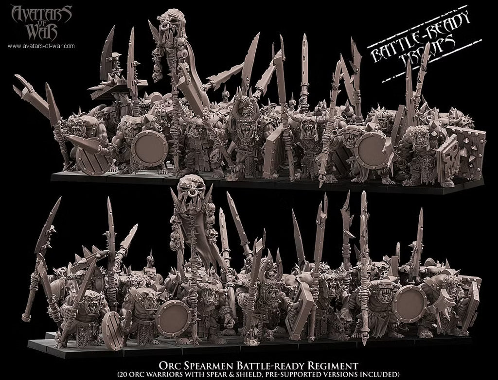 Avatars of War Orc Spearmen