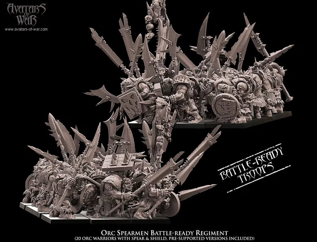 Avatars of War Orc Spearmen