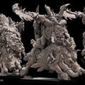 Savage Orc Warlord on Warboar Avatars of War 32mm Miniatures