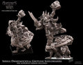Goblin King Dwalfmocker & Shieldbearers Avatars of War 32mm Fantasy Miniatures